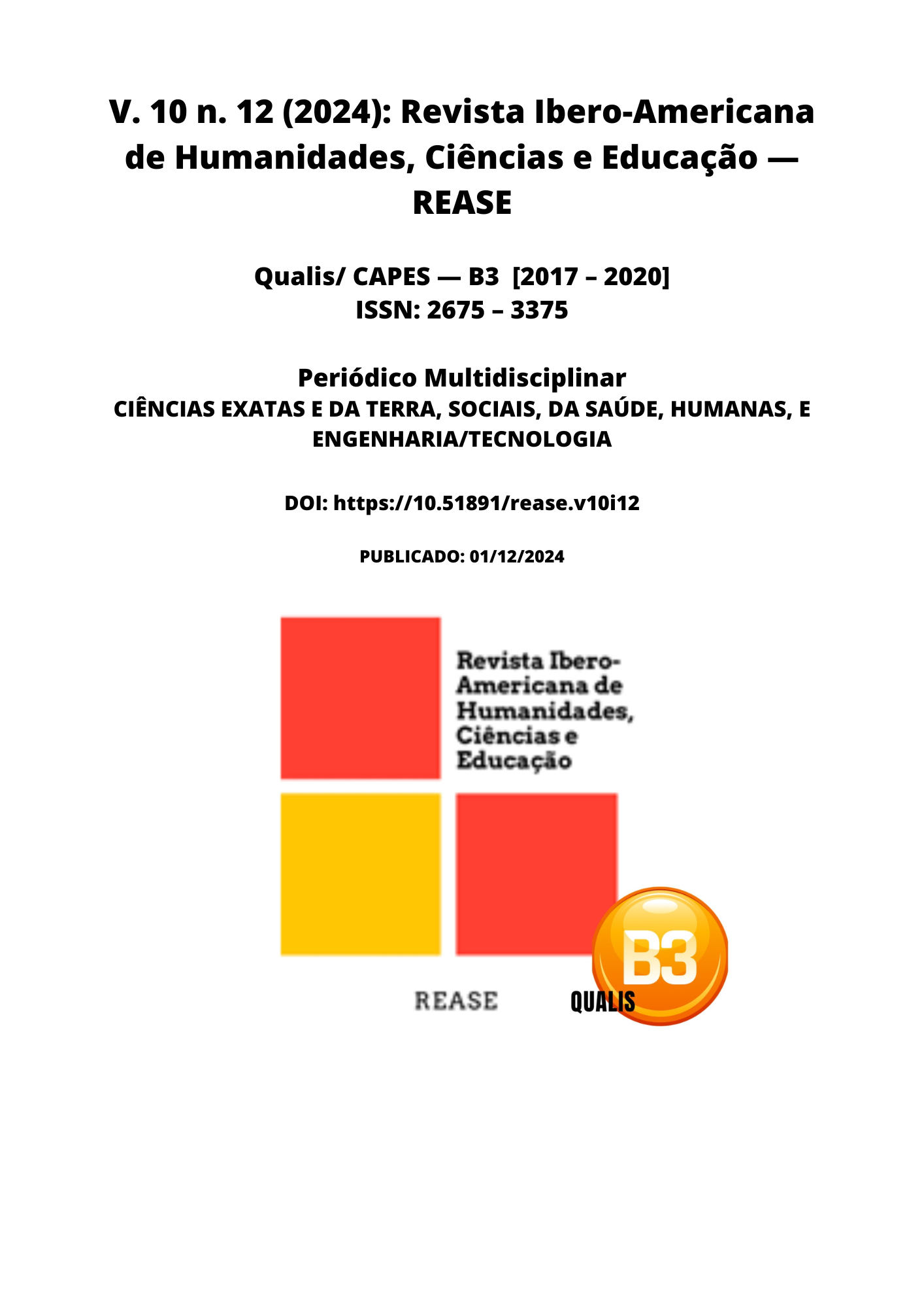 A IMPORTÂNCIA DA ASSISTÊNCIA NUTRICIONAL NO PRÉ NATAL DE ALTO RISCO